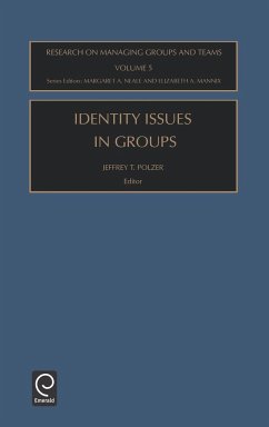 Identity Issues in Groups - Neale, Margaret A. / Mannix, Elizabeth / Polzer, Jeffrey T (eds.)