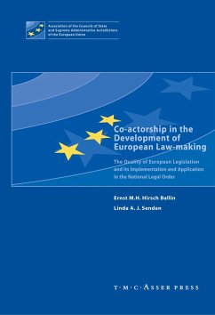 Co-actorship in the Development of European Law-Making - Hirsch Ballin, Ernst M. H.;Senden, Linda A. J.
