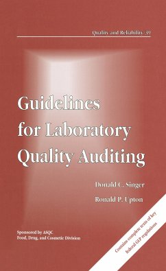 Guidelines for Laboratory Quality Auditing - Singer