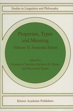 Properties, Types and Meaning - Chierchia, G. / Partee, B.H. / Turner, R. (Hgg.)