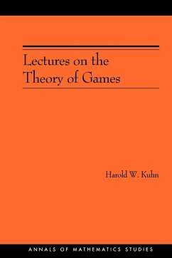 Lectures on the Theory of Games - Kuhn, Harold W.