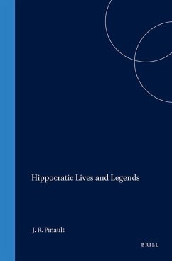 Hippocratic Lives and Legends - Pinault, Jody Rubin