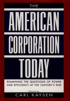 The American Corporation Today - Kaysen, Carl (ed.)