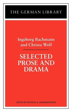 Cover Selected Prose and Drama