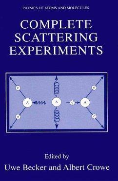 Complete Scattering Experiments - Becker, Uwe / Crowe, Albert (Hgg.)