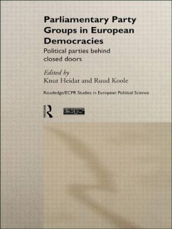 Parliamentary Party Groups in European Democracies - Koole, Ruud (ed.)