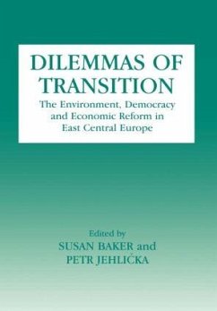 Dilemmas of Transition - Baker, Susan; Jehlicka, Petr