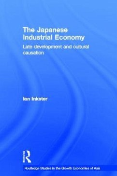 The Japanese Industrial Economy - Inkster, Ian