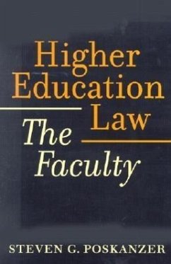 Higher Education Law - Poskanzer, Steven G