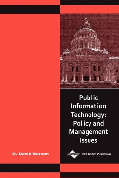 Public Information Technology - Garson, G. David
