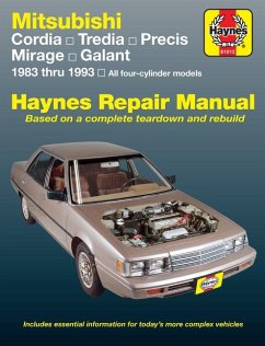 Mitsubishi Cordia & Tredia 1983-88, Precis 1987-93, Mirage 1985-92, Galant 1985-87 & 1989-93 - Haynes, J H