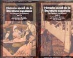 Historia social de la literatura española
