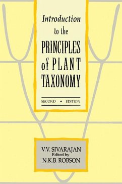 Cover Introduction to the Principles of Plant Taxonomy
