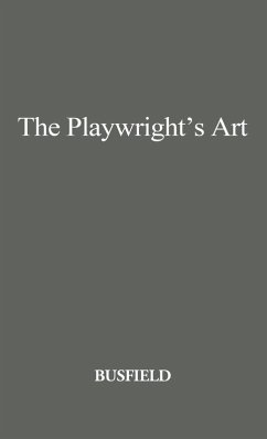 Cover The Playwright's Art