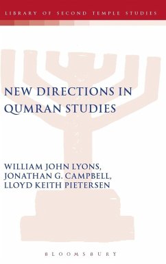 New Directions in Qumran Studies - Lyons, William John New Directions in Qumran Studies - Lyons, William John
