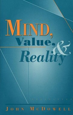 Mind, Value, and Reality - Mcdowell, John