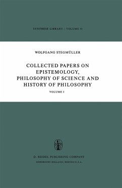 Collected Papers on Epistemology, Philosophy of Science and History of Philosophy - Stegmüller, W.