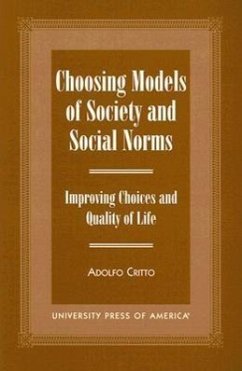 Choosing Models of Society and Social Norms - Critto, Adolfo