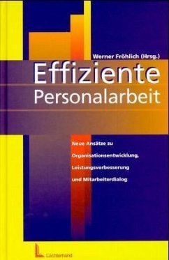 Effiziente Personalarbeit - Fröhlich, Werner