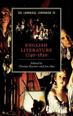 The Cambridge Companion to English Literature, 1740 1830 - Keymer, Thomas / Mee, Jon (eds.)