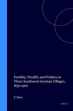 Cover Fertility, Wealth, and Politics in Three Southwest German Villages, 1650-1900