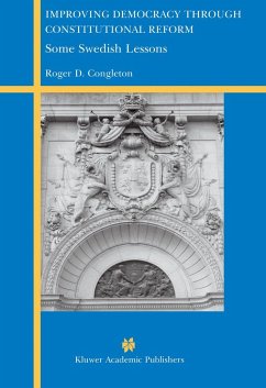 Improving Democracy Through Constitutional Reform - Congleton, Roger D.