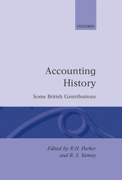 Accounting History - Parker, R. H. / Yamey, B. S. (eds.)