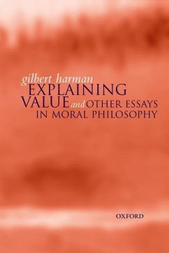 Explaining Value - Harman, Gilbert