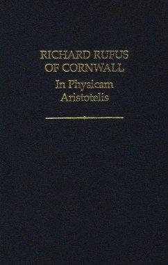 In Physicam Aristotelis - Rufus of Cornwall, Richard