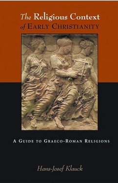 The Religious Context of Early Christianity - Klauck, Hans Josef