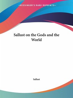 Sallust on the Gods and the World - Sallust