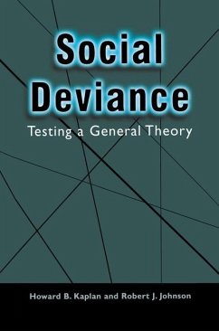 Social Deviance - Kaplan, Howard B.;Johnson, Robert J.