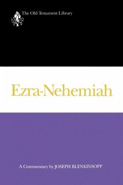 Ezra-Nehemiah - Blenkinsopp, Joseph