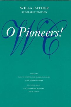 O Pioneers! - Cather, Willa