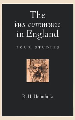Cover The Ius Commune in England