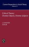 Critical Theory Critical Theory