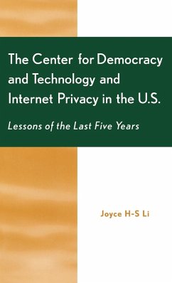 The Center for Democracy and Technology and Internet Privacy in the U.S. - H-S Li, Joyce