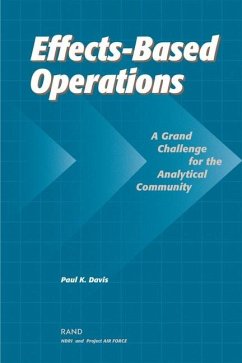 Effects-Based Operations (Ebo) - Davis, Paul K