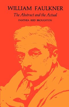 William Faulkner - Broughton, Panthea Reid