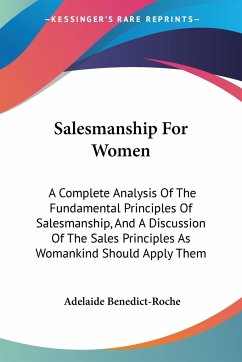 Salesmanship For Women