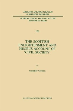 The Scottish Enlightenment and Hegel¿s Account of ¿Civil Society¿ - Waszek, N.