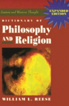 Dictionary of Philosophy and Religion - Reese, William L