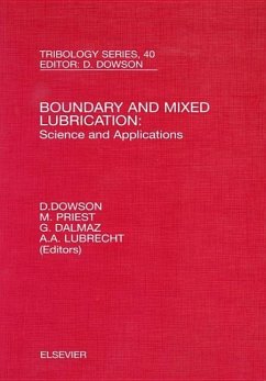 Boundary and Mixed Lubrication: Science and Applications - Dalmaz, G.; Dowson, D.; Priest, M.; Lubrecht, A A