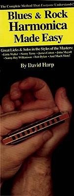 Blues Rock Harmonica Made Easy - Harp, David