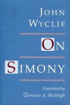 On Simony - Wyclif, John