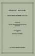 Erste Philosophie (1923/24) Zweiter... - Bild 1