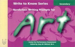 Nonfiction Writing Prompts for Secondary Art