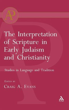 Interpretation of Scripture in Early Judaism and Christianity