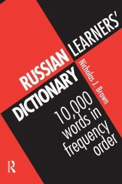 Russian Learners' Dictionary - Brown, Nicholas