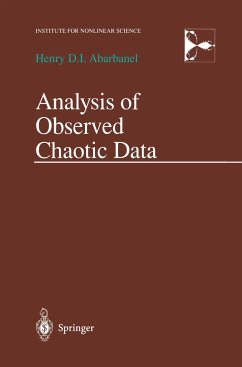 Analysis of Observed Chaotic Data - Abarbanel, Henry